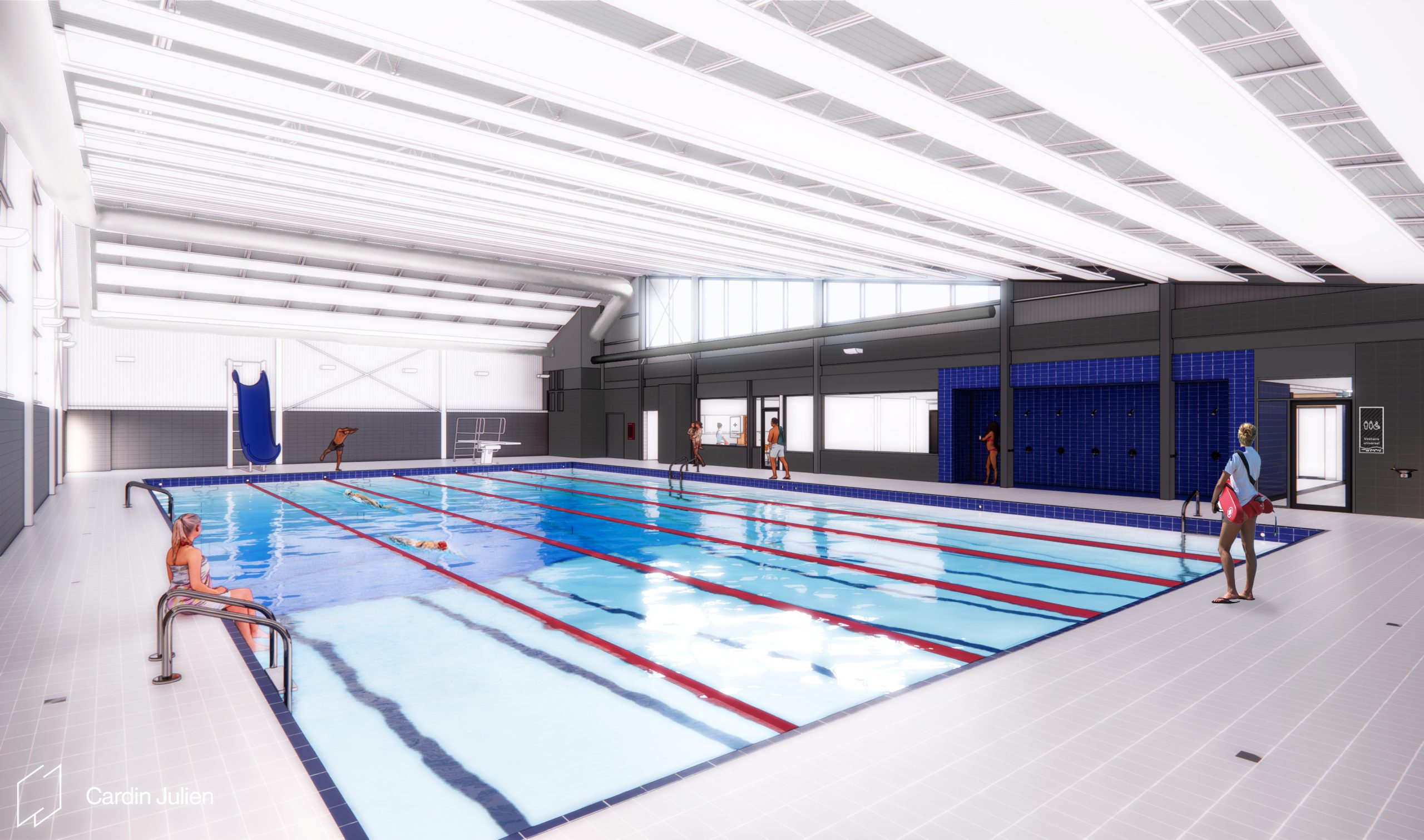 Photo of the project Olympia swimming pool